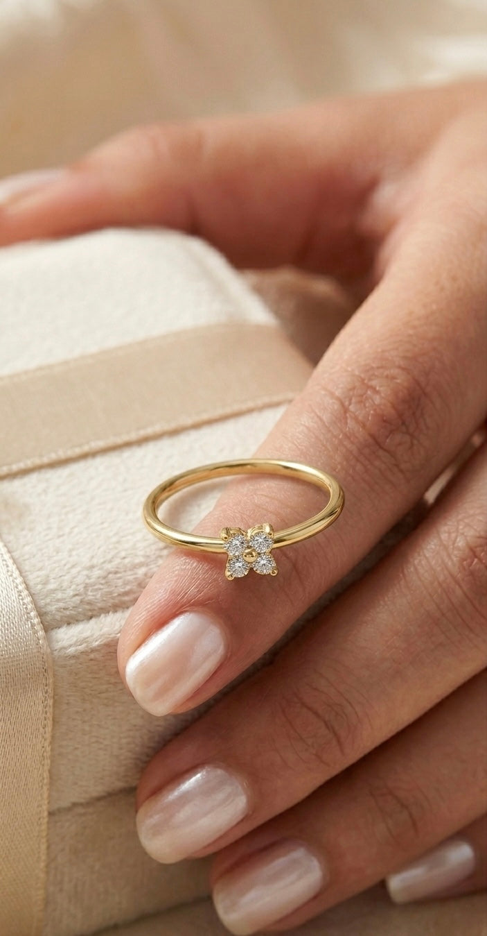 Bague Trèfle