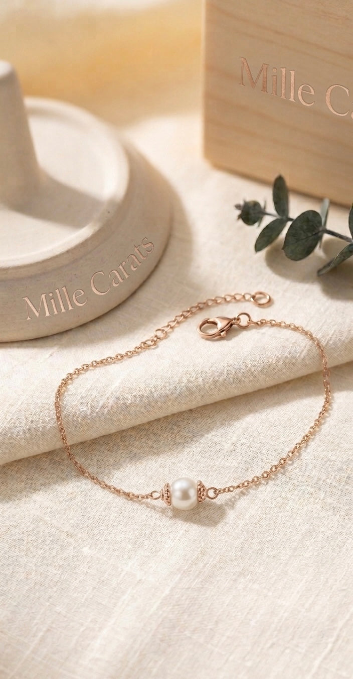 Bracelet Femme Perles Imitation