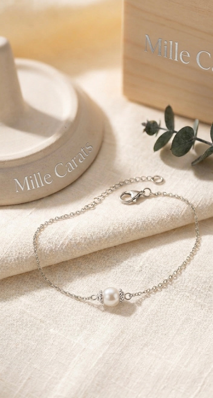 Bracelet Femme Perles Imitation