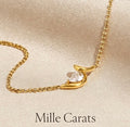 Collier Goutte d’Eau Doré