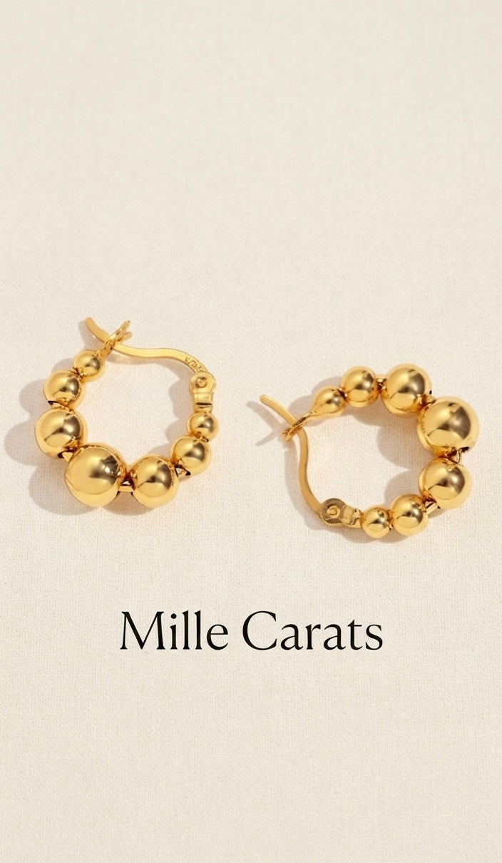 Boucles d’Oreilles Créoles Dégradées
