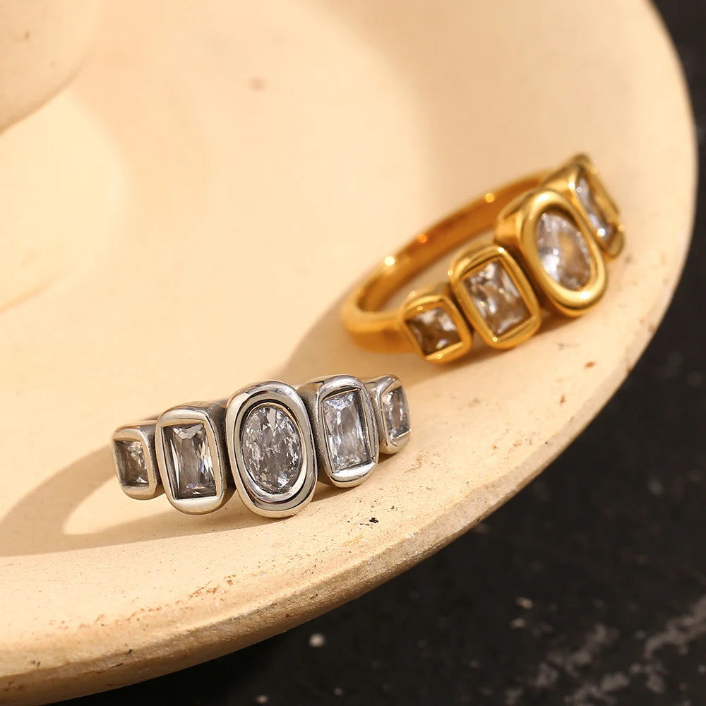 Bague Géométrique