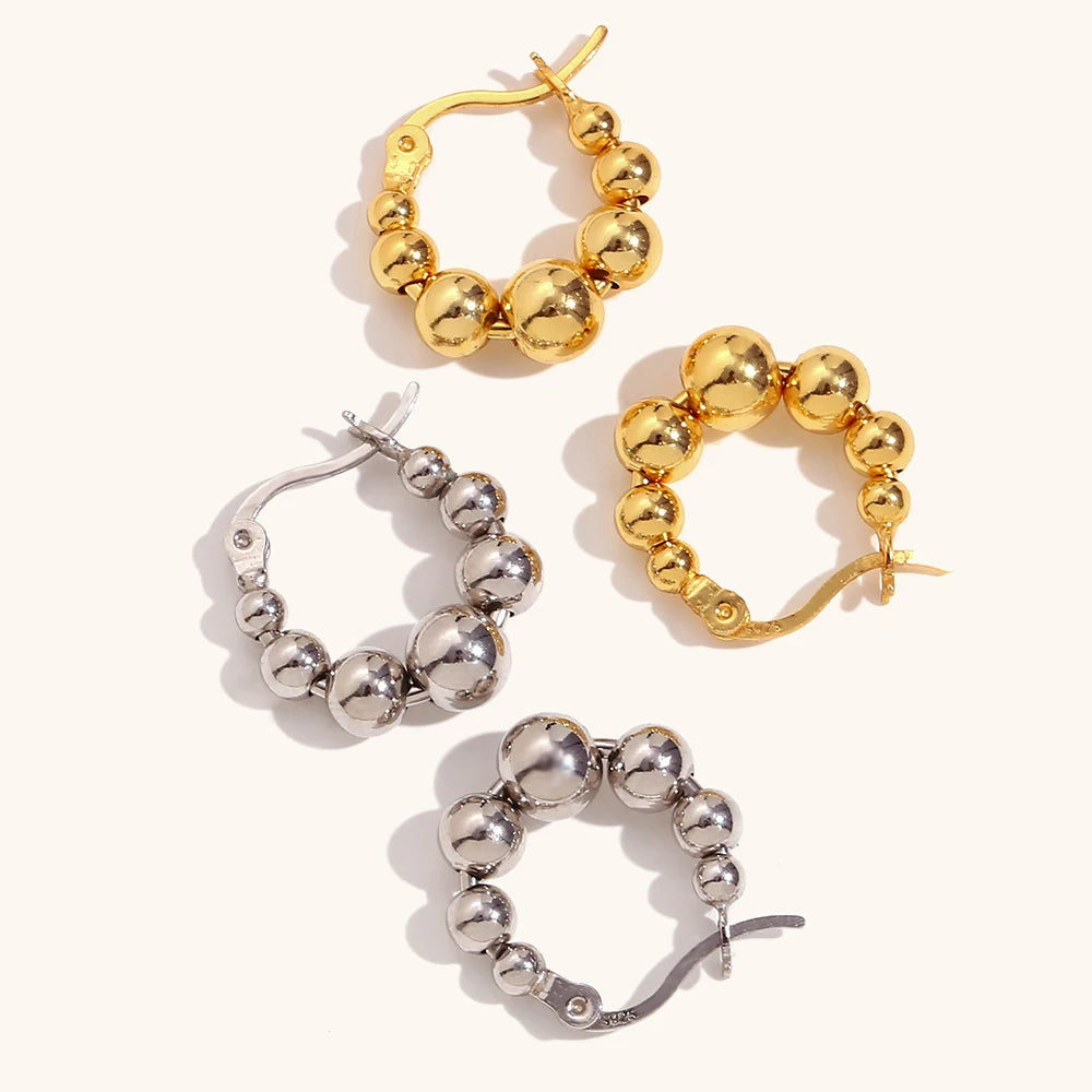 Boucles d’Oreilles Créoles Dégradées