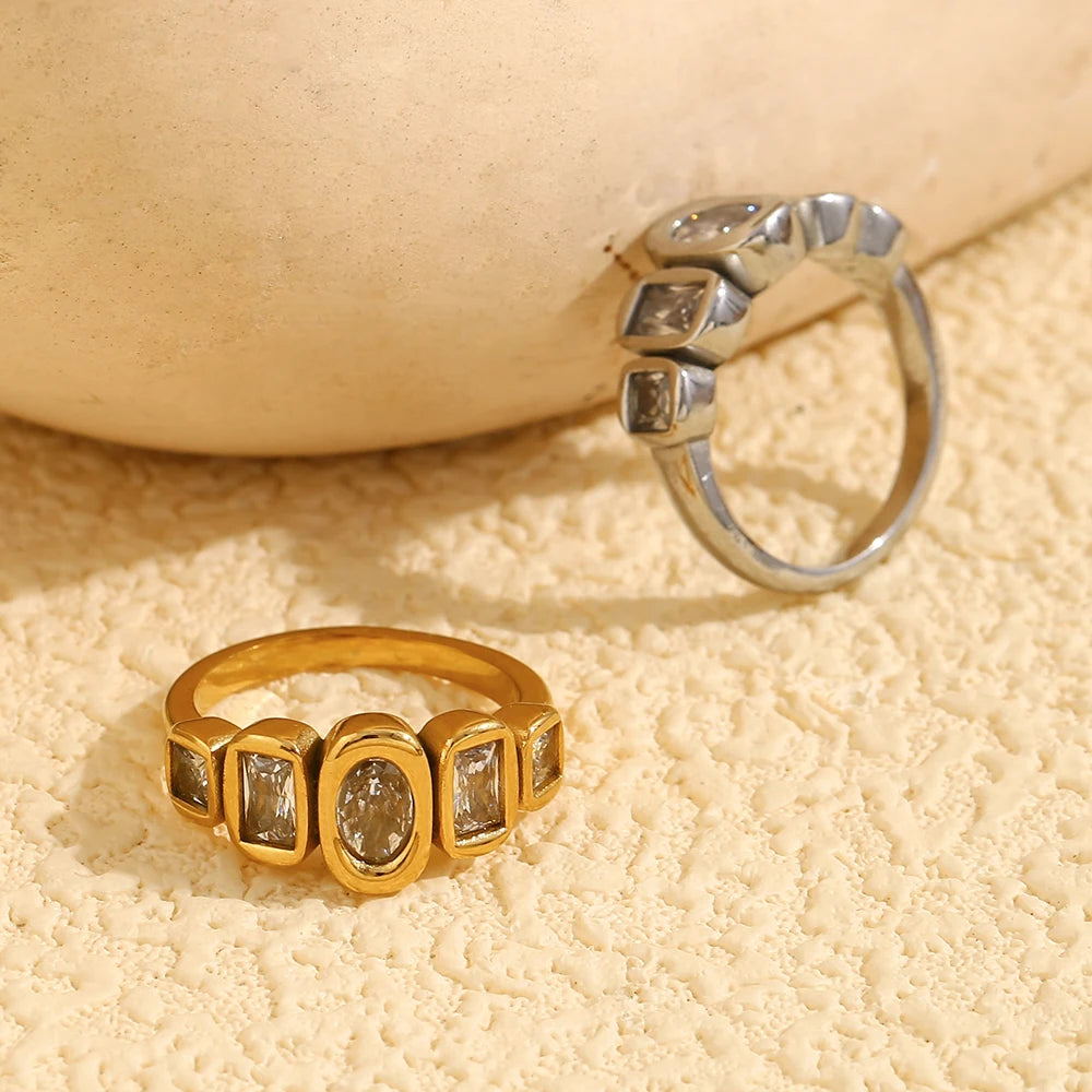 Bague Géométrique