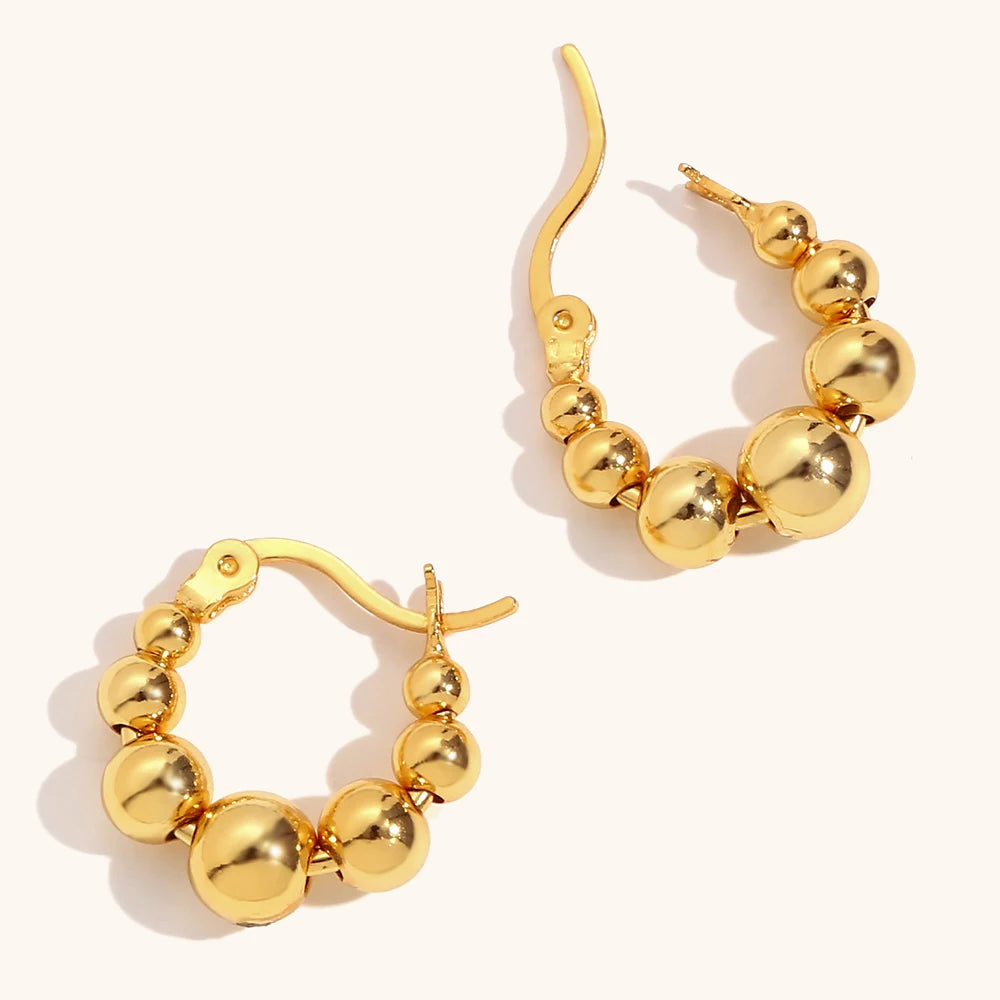 Boucles d’Oreilles Créoles Dégradées